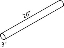 DINEX 44604 Exhaust Pipe